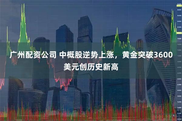 广州配资公司 中概股逆势上涨，黄金突破3600美元创历史新高